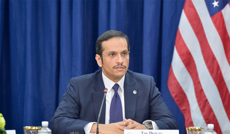 Qatari Deputy Prime Minister and Foreign Minister Mohammed bin Abdulrahman Al Thani